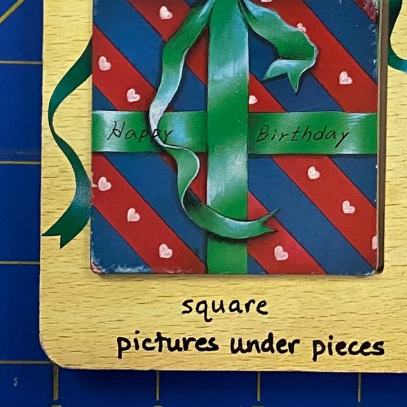 Shape Art Wood Peg Puzzle - Picture 4 of 6